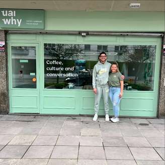 'Uai Why': Casal Clau e Kylie Ferreira fundou a cafeteria com nome criativo