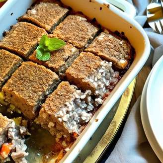 QUIBE ASSADO RECHEADO COM COALHADA RÁPIDA