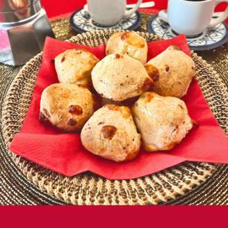 PÃO DE QUEIJO FIT DE BATATA-DOCE NA AIRFRYER