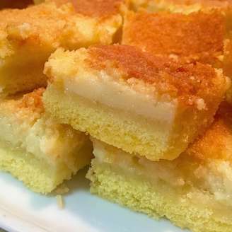 BOLO DE FUBÁ CREMOSO DE LIQUIDIFICADOR