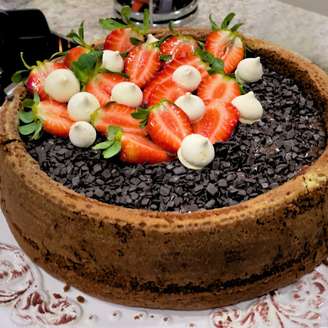 BOLO PISCININHA DE CHOCOLATE