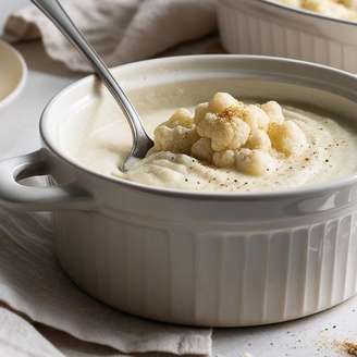 MOLHO BRANCO DE COUVE-FLOR LOW CARB