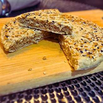 Pão de aveia de frigideira: rápido e muito nutritivo