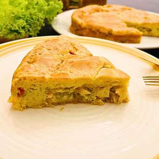 TORTA DE LIQUIDIFICADOR DE BACALHAU