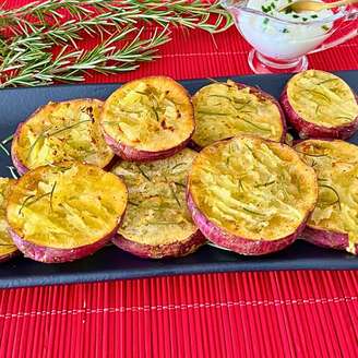 BATATA-DOCE NA AIRFRYER COM ERVAS E MELADO