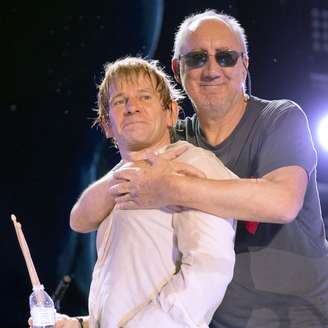 Zak Starkey e Pete Townshend