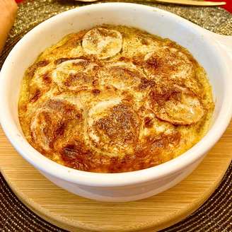 Banana Cremosa na Airfryer 
