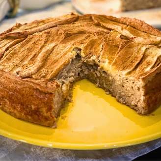 BOLO DE BANANA COM QUINOA SAUDÁVEL