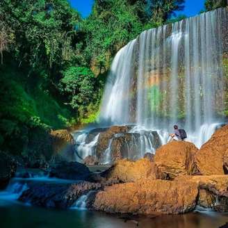 Cachoeira do Astor, em Brotas 