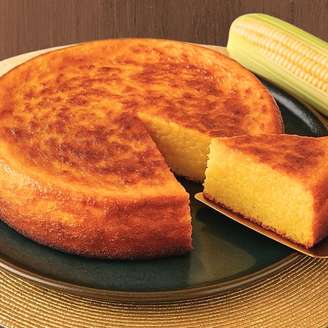 BOLO CREMOSO DE MILHO VERDE (ESTILO PAMONHA)