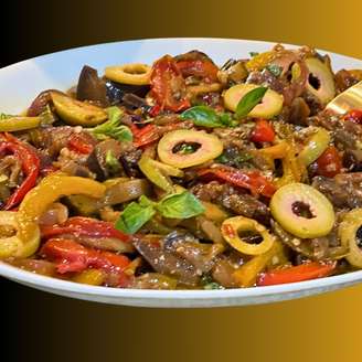 ANTEPASTO DE LEGUMES ASSADOS