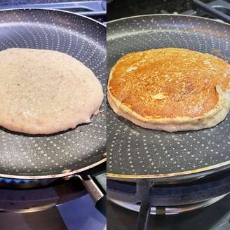 PANQUECA AMERICANA DE BANANA COM AVEIA (SEM GLÚTEN)