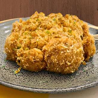 Couve-flor empanada crocante e sem óleo na Airfryer