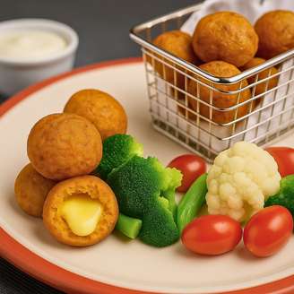 BOLINHO ASSADO DE ABÓBORA COM QUEIJO
