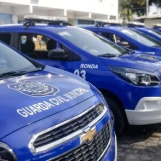 Carros da Guarda Municipal do Recife