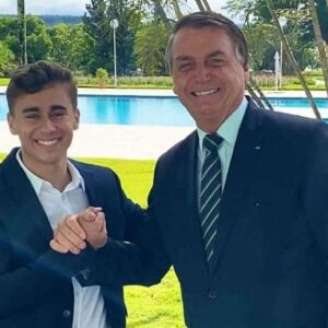 Nikolas Ferreira e Jair Bolsonaro