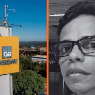 Empresa da Gerdau e funcionário que morreu em acidente.