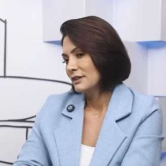 Michelle Bolsonaro, ex-primeira-dama do Brasil.