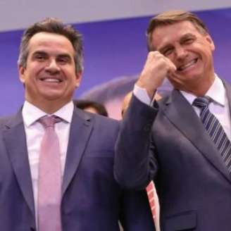 Ciro Nogueira e Bolsonaro.