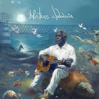 A capa do álbum, com ilustração do artista Athos Sampaio, reflete a proposta estética e filosófica da obra.