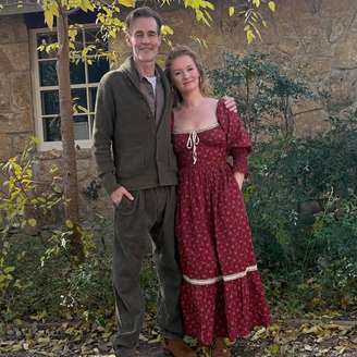 James Van Der Beek com a mulher, Kimberly: eles tiveram seis filhos