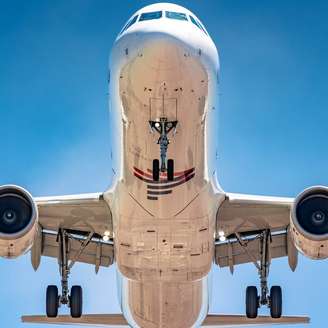 Avião da compnhia aérea LATAM.