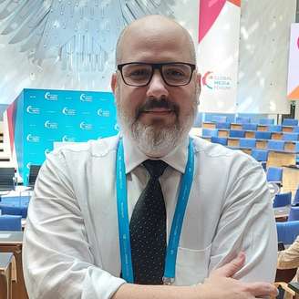 O jornalista Andre Basbaum. novo presidente da EBC.