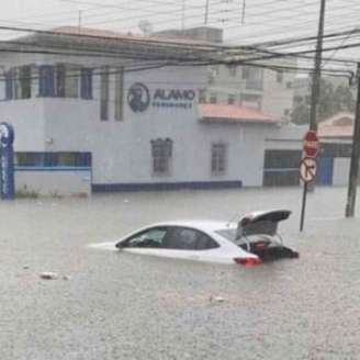 Inmet alerta para perigo de chuvas intensas na Paraíba.