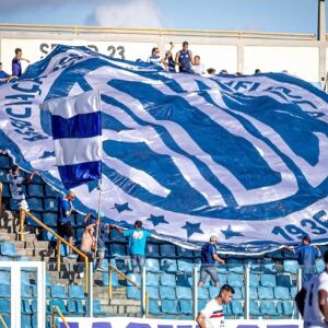 Torcida do time do Confiança de Sergipe