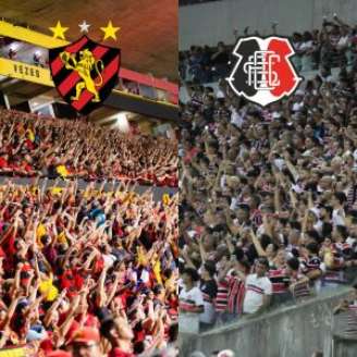 Sport e Santa Cruz esperam bons públicos em seus jogos do fim de semana.