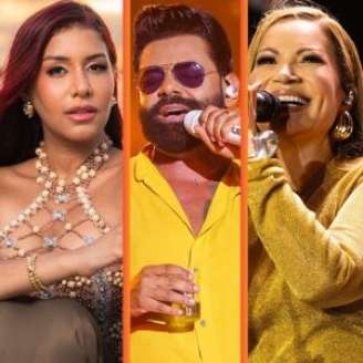 Priscila Senna, Pablo e Solange Almeida.