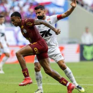 Bahia e Santos se enfrentam neste sábado (25), na Arena Fonte Nova.