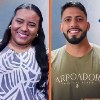 Nataly e Jovan, recifenses no reality Casa do Patrão.