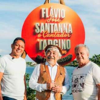 Da esquerda Targino, Santanna e Flávio José.