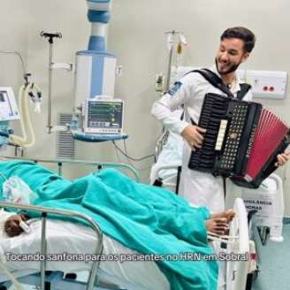 Mickael Itallo, estudante do 11º período de medicina.