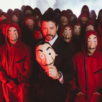 Álvaro Morte protagonizou evento que anunciou continuação de 'La Casa de Papel'