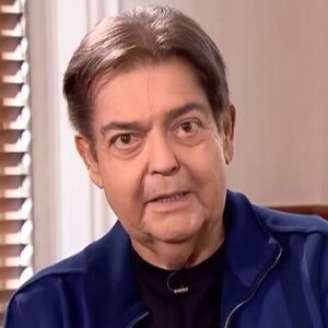 Apresentador Fausto Silva.