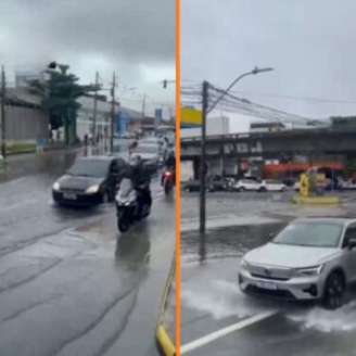 Alagamentos no Recife.