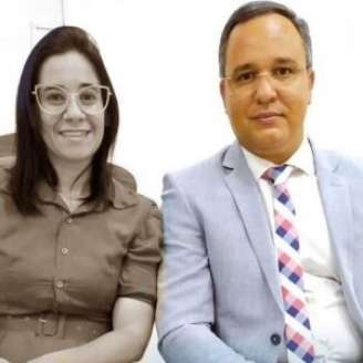 Pastor Pedro Wilson e sua esposa em registro