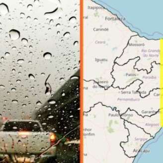 Chuva em Pernambuco.