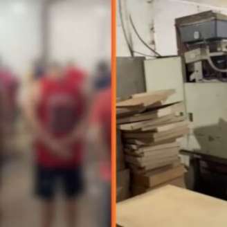 Fábrica clandestina de cigarros foi desmantelada nesta quinta (4) por forças integradas.