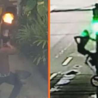Flagrantes de furto de semáforos no Recife.