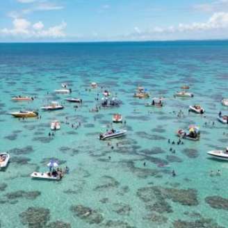 Parrachos de Perobas, localizados no litoral norte do Rio Grande do Norte