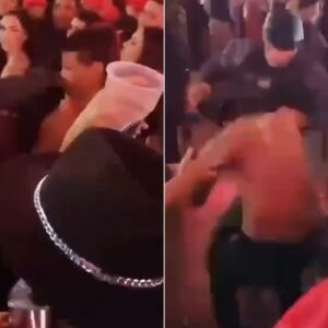 Policial agredindo homem no Pátio do Povo em Campina Grande