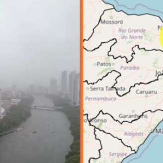 Chuva em Pernambuco.