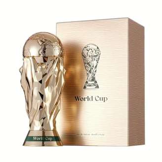 Perfume da Copa aposta em frasco inspirado na taça para conquistar colecionadores