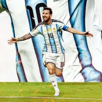 Messi se torna o maior artilheiro da história das Copas.
