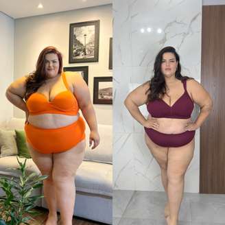 A modelo plus size Mayara Russi, de 37 anos, compartilhou nas redes sociais uma nova fase de sua trajetória de emagrecimento