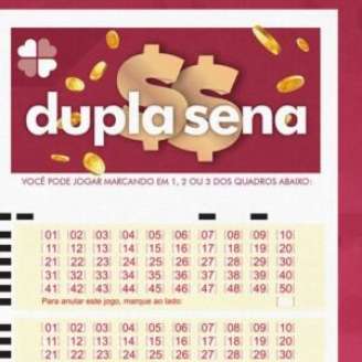 Sorteio da Dupla Sena (concurso 2992) realizado no Espaço da Sorte em São Paulo.
