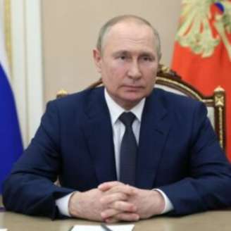 Presidente russo Vladimir Putin.